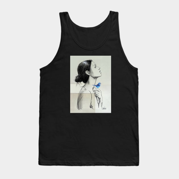 Purity's hope Tank Top by Loui Jover 